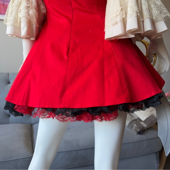 Sexy Pirate HALLOWEEN Costume SizeS Extra 2 Double Skirts included + Hat + Sword - Picture 10 of 13